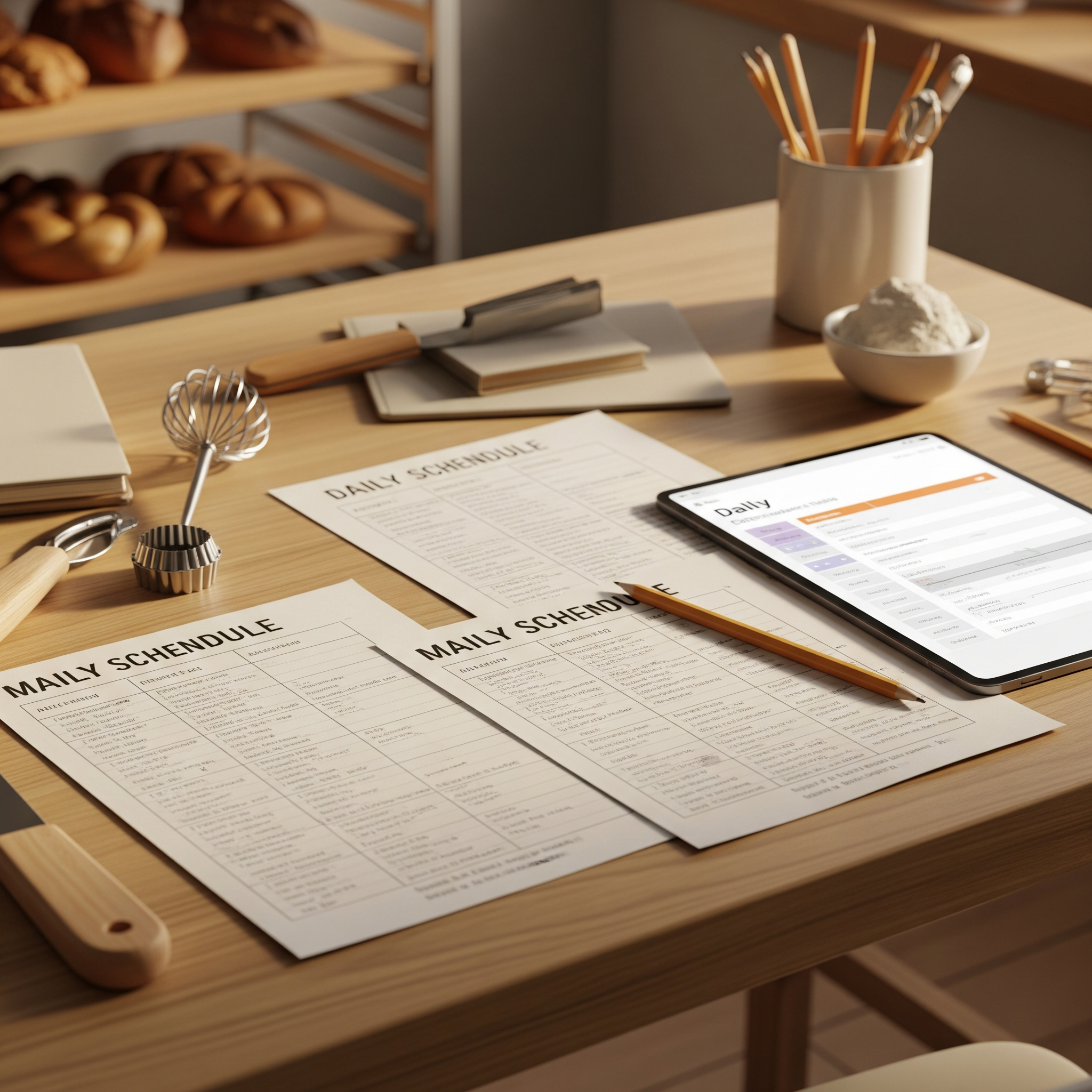 Daily Baking Schedule Sheets - Image 2